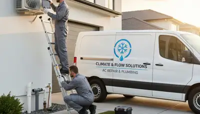 Professional plumber repairing pipes in New York, NY for Five Star Cooling plumbing services
